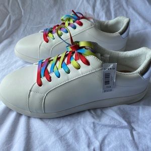 Torrid Faux Leather & Colorful Laces Shoes
